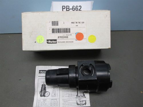 Parker pneumatic 07r324vb pneumatic air regulator 1/2inch npt 30 psi fixed new for sale