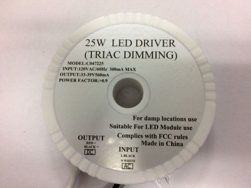 Triac Dimming Class 2 Power Supply 25W LED Driver C047225