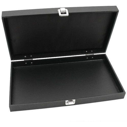 Wood Jewelry Display Case With 2 Necklace Inserts New