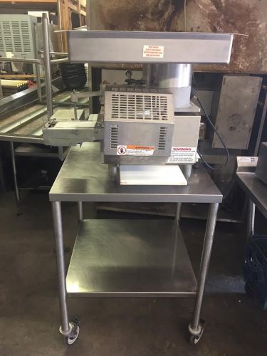 Patty-o-matic patty model 330a machines patty maker 115 volts stainless steel for sale