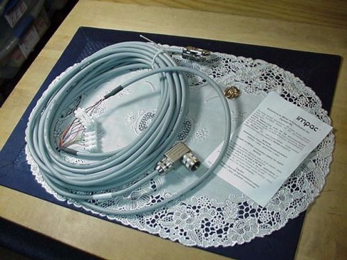 Ten Meter IMPAC 3820530 Anschlusskabal Connection Cable 12 Poles w/Angle Conn