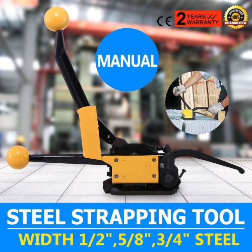 A333 Manual Steel Strapping Tool No buckle High Strength Adjustable Sealless