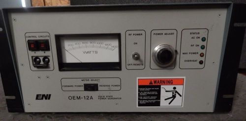 ^^ eni model oem-12a-21041-51 rf power generator-  (#1485) for sale
