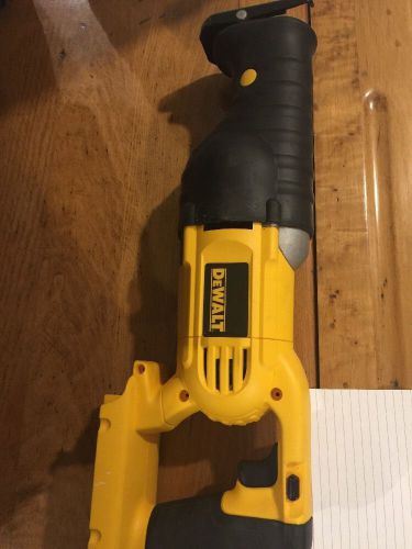1 DeWalt (used only Once!) 36 Volt Variable Speed Reciprocating Saw DC305