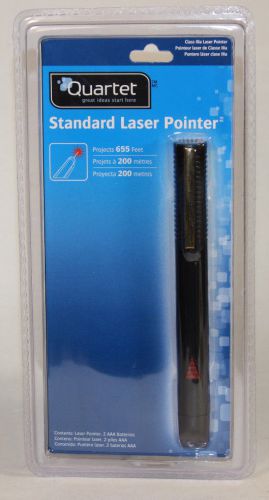 Quartet MP1200Q Pen Style Class IIIa 3a Laser Pointer Projects RED Beam 655 Feet