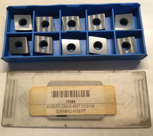 ROMAY Corp. Ceramic Inserts - CNGA 432T CC5126 - Qty. 10