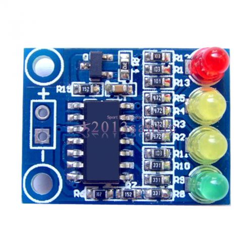 1Pcs 12V Electric Indicator 4 Ranks Battery Detection Led Module For Arduino New