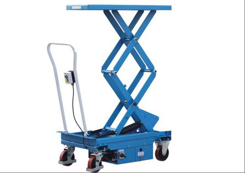 Eoslift electric / powered dual scissor lift cart / table 1650 lb. capacity for sale