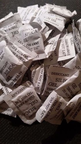 Silica Gel Packets Desiccant High Quality Moisture Absorbent Ships From FL 1G