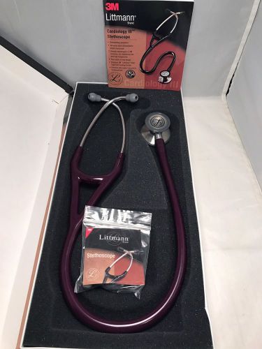 3M Littmann Cardiology III Plum Stethoscope 3135 - 27&#034;