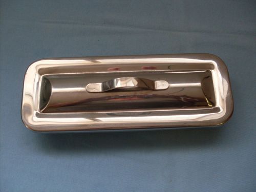 Grafco stainless steel instrument tray w/ lid 8-3/4&#034;x3&#034;x2&#034; medical dental tattoo for sale