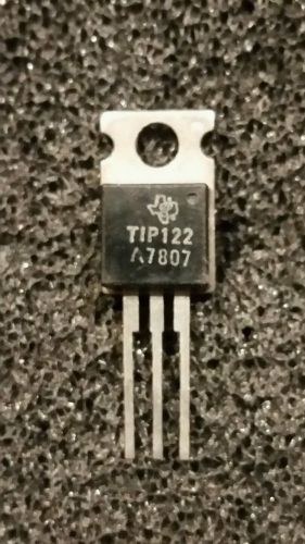 Texas Instruments -  TIP122 - 5A, 100V, NPN, Si, POWER TRANSISTOR, TO-220AB, NEW