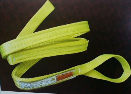 Nylon lifting sling / tow strap ee2-901 x 8ft eye and eye for sale