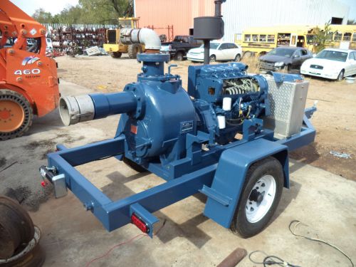 Gorman Rupp 6&#034; Series 10 Trash Pump Deutz Diesel Powered 279 Hours