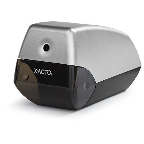 X-ACTO Electric Sharpener, Two-Tone Silver/Gray 1900