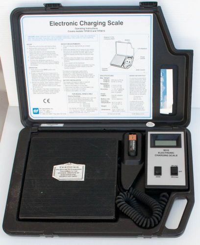 TIF 9010 Electronic Refrigerant Charging Scale