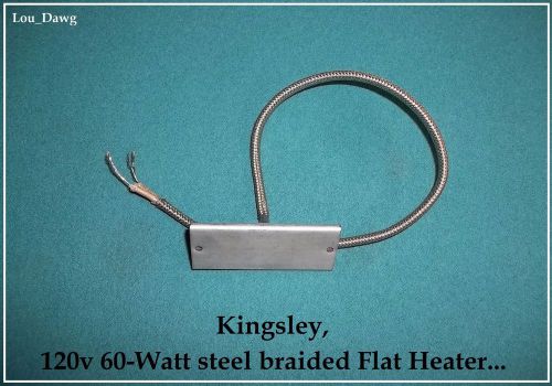 Kingsley machine ( 60-watt steel braided heater  ) hot foil stamping machine for sale