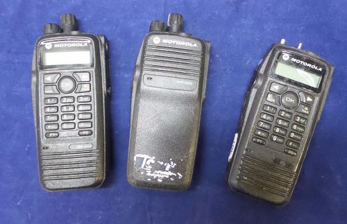 Motorola xpr 6550 and 6350 mobile radios - for parts only - lot of 3 for sale