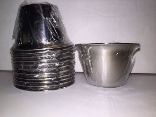 Sauce Cup Stainless Steel 3 Ounce 12 In Package Still Wrapped