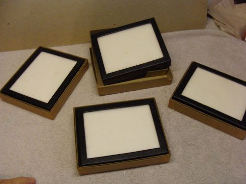 LOT OF 4 OLD VINTAGE RIKER MOUNTS GLASS DISPLAY CASES BOXES INSECTS COINS WARD&#039;S