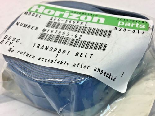 Horizon, m167553-02, transport belt, afc-566fkt folder (oem / new) for sale