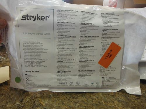 Stryker 6650 TLS Surgical Drainage System 10Fr Drain Kit with Trocar LOT OF 7