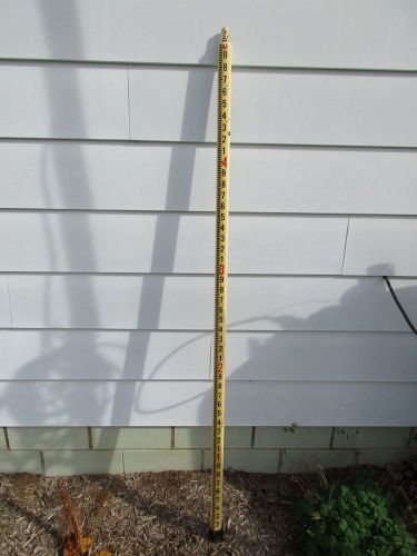 21&#039; grade pole rod stick surveying measuring with tube for sale