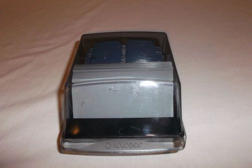 Rolodex Petite Covered Filing Index with Blank cards and New Tabs - Never Used