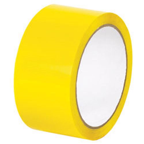 Yellow Colored Packing Tapes 2&#034; x 1000 Yards Color Tape 2 Mil 12 Rolls