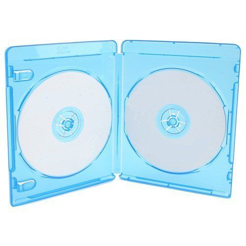 200 new top quality 12mm blu ray double 2 dvd case bl28 for sale