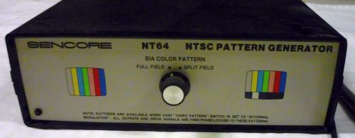 Sencore NT64 NTSC Pattern Generator