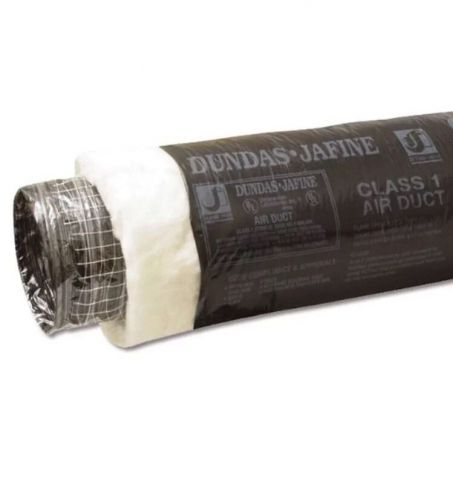 Dundas Jafine BPC425R6 Insulated Flexible Duct with Black Jacket 4-Inches by ...