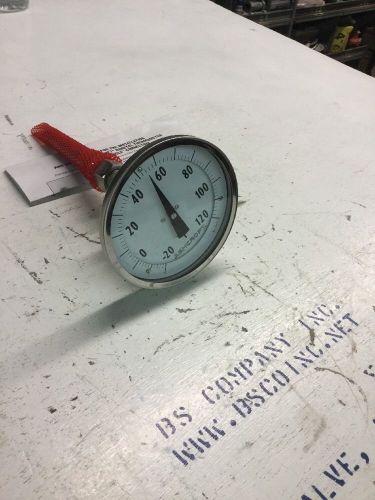Ashcroft Bimetal Thermometer 5&#034; Face Stem: 4.5&#034; Overall Stem Length: 6.25 *NEW*