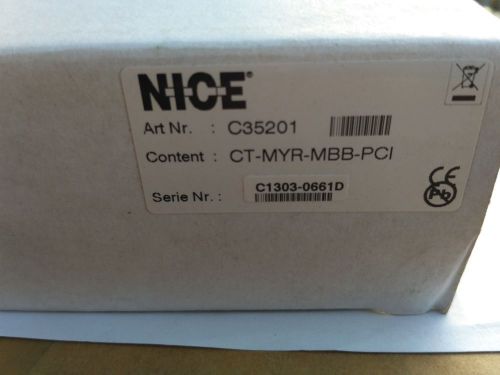 NICE (CYBERTECH) C35201 CT-MYR-MBB-PCI Myracle, Full Size PCI, Baseboard