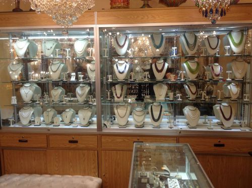 Highe end jewelery display cases for sale