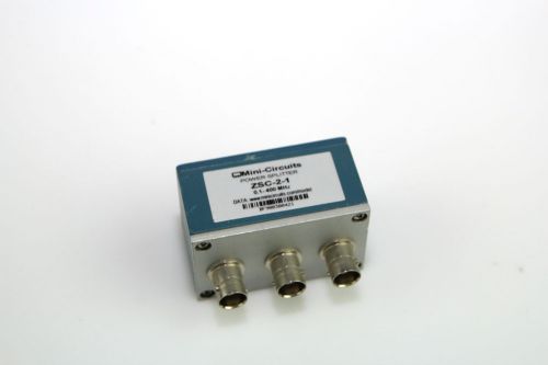 Mini-Circuits ZSC-2-1 2-Way Power Splitter 0.1 to 400MHz mcl
