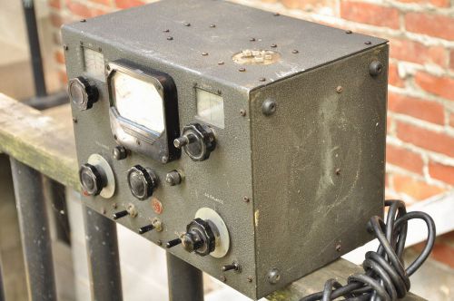 Vintage Boonton Radio 190-A Q Meter Capacitor Capacitance Quality
