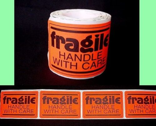 Fragile - handle with care labels - 100 ct for sale