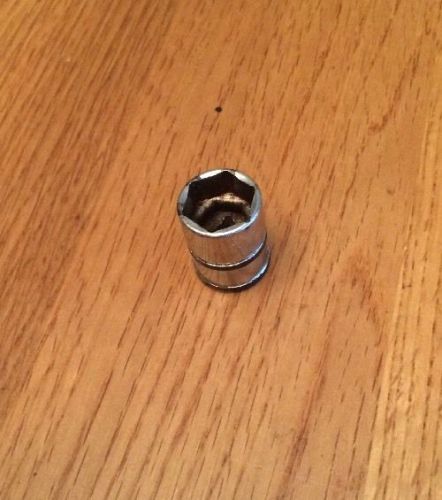 SNAP ON TOOLS - 13mm Shallow Metric Socket,1/4&#034; Drive,6 Point, Vintage, # TMM13