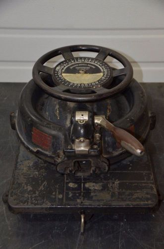 Diagraph Co 1&#034; Vintage Stencil Cutting Machine / Letter Number Stencil Cutter