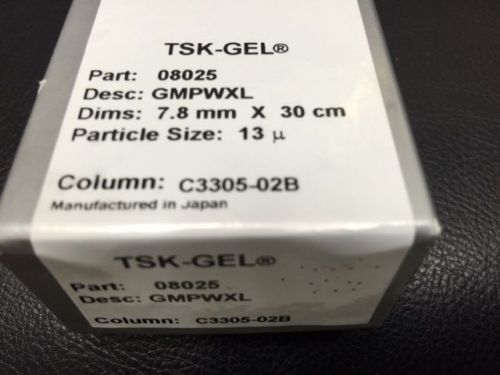 TosoHAAS TSK-Gel 08025, GMPWXL, 7.8x300mm, 13u, opened box.