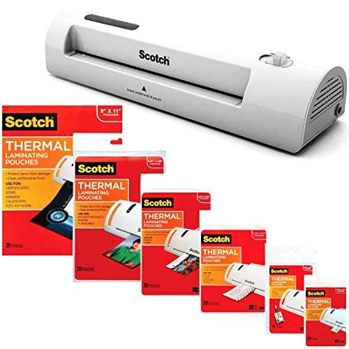 3M Laminator Kit With Every Size Laminating Pouch Free Shipping