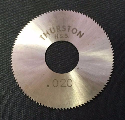 Thurston Jewelry 1-1/2 x 0.020 x 1/2 100T Slitting Slotting Saw