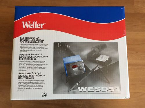 WELLER  Weller Soldering Station Digital 50W  120V ETA WESD51