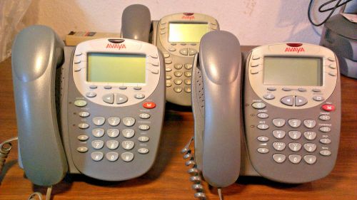 Lot of 3 Avaya 2410 Digital Small Business Phone for Definity IPO IP500 Systems