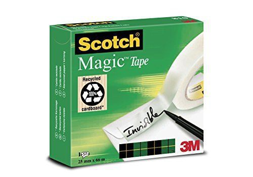 3M Scotch Magic Tape, 25 mm x 66 m - Clear