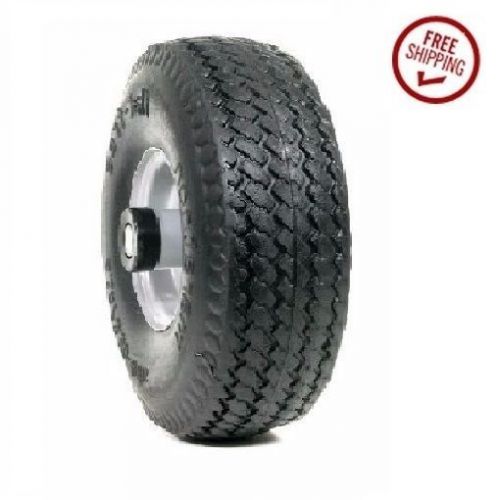 Marathon industries  4.10/3.50-4 flat free hand truck tire offset hub 5/8&#034; id for sale
