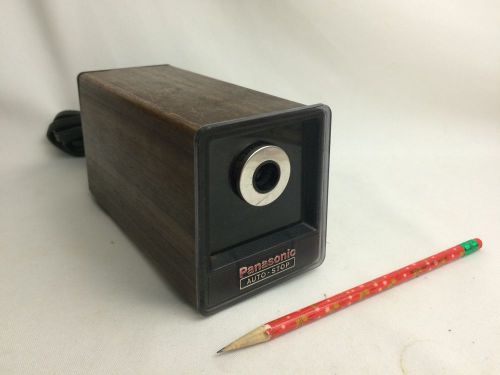 Panasonic- Auto Stop- Electric Pencil Sharpener- Model KP77- Made In Japan