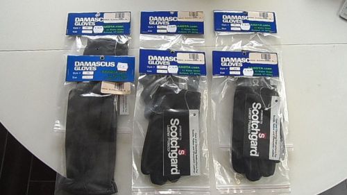 Dress Gloves - Damascus Size 6 - Black leather