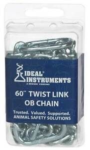 60&#034; Twist Link OB Chain - Ideal Instruments